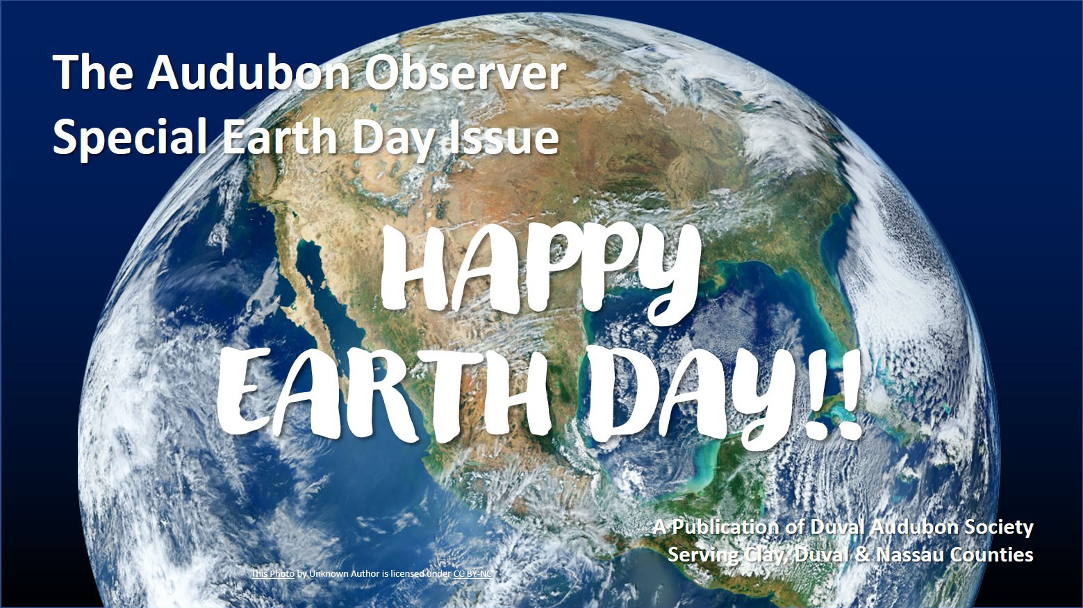 2020 EarthDay Observer Banner