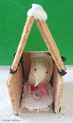 Edible birdhouse step 4